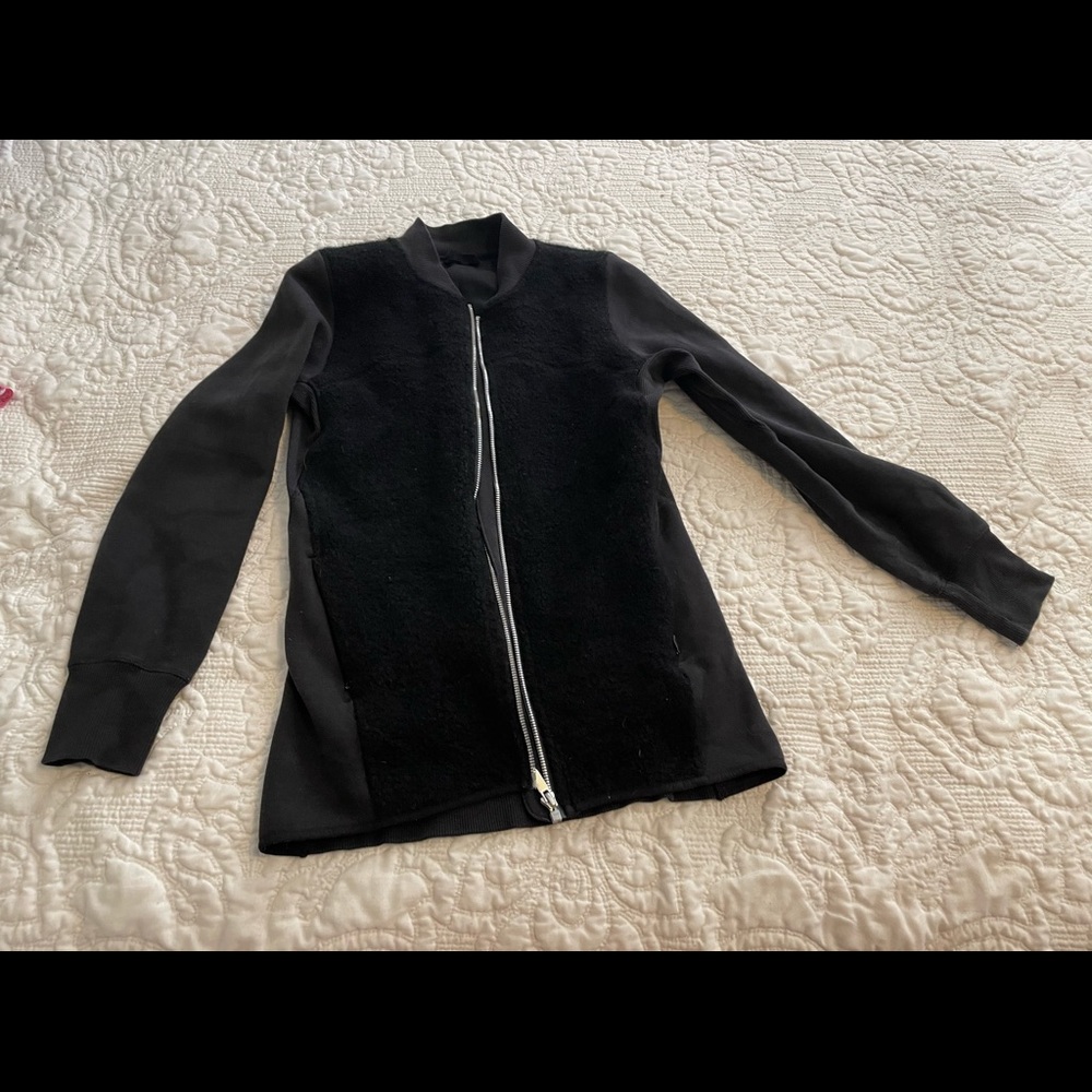 Lululemon Stand Out Sherpa Jacket - Black Size 4